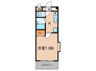 シャンテ吉塚の物件間取画像